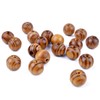 BronaGrand 200pcs 12mm Wood Round Bead Natural Wood Spacer Beads
