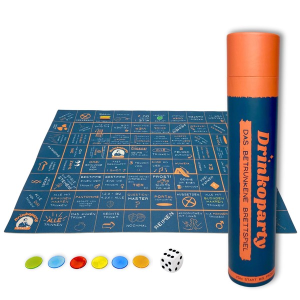 Drinkoparty - The Drunk Board Game | Drinking Game |