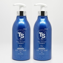 New TS Cool Shampoo TS Hair Loss Relief Scalp Shampoo 500g / 뉴TS 쿨샴푸 티에스 탈모 완화 두피 샴푸 500g X2개