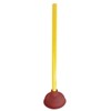 Forced Cup Plunger, Rubber, Cup Size 5In.