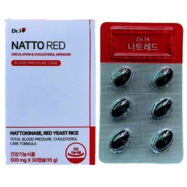 Dr. Forteen Nathor Red 500mg 30 capsules / 닥터포틴 나토레드 500mg 30캡슐