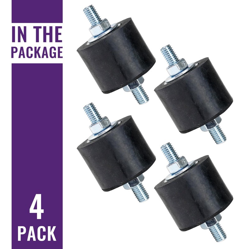 Mxclimate Air Conditioner Rubber Vibration Isolator Pads for Outdoor Mini