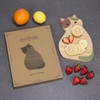 laboos Home Small Cutting Board, Cute small cat-shaped cutting board