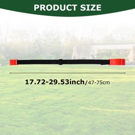 Trash Can Lid Lock, Universal Trash Can Lock Bear Proof Trash Can Strap, Bungee Cord Belt Adjustable Garbage Can Lid Locks Security Strap for Outside Animals Raccoon