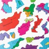 GeoToys GeoPuzzle, Asia Shaped Jigsaw Puzzles, 50 Pc Geography Puzzle,