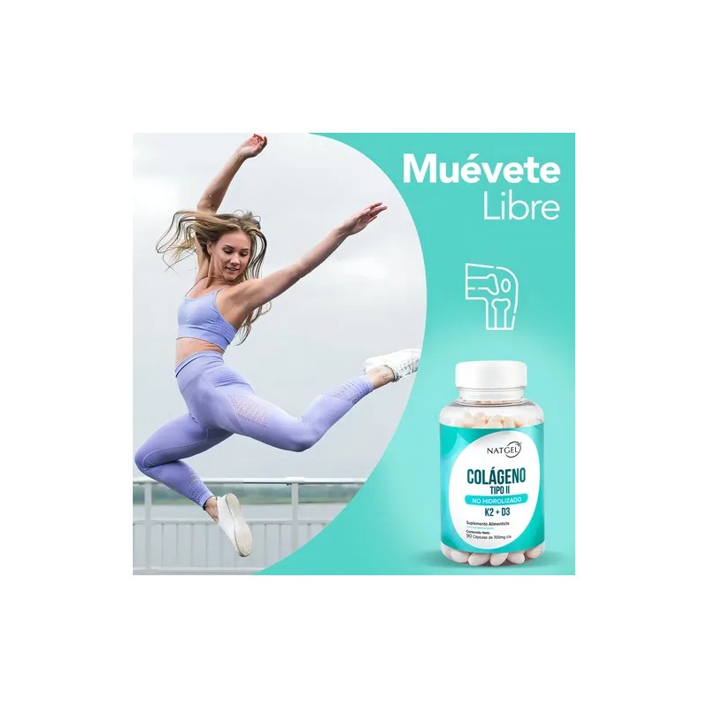 Colágeno Tipo 2 Uc-ll D3 Y K2 90 Softgels Natgel