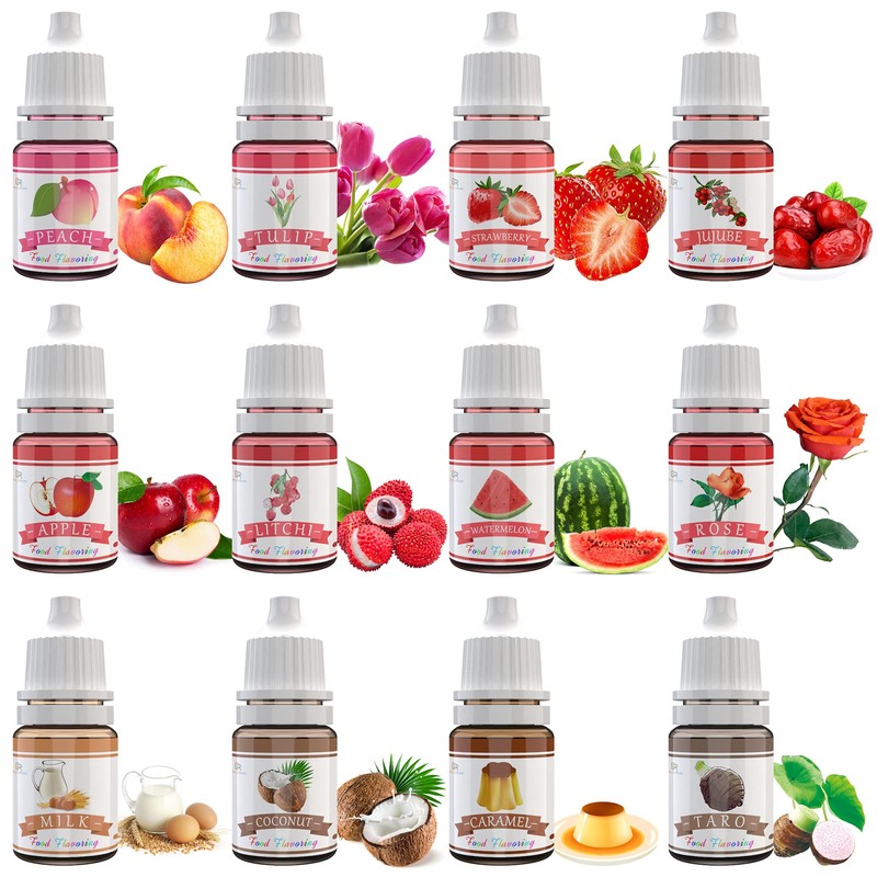 Food Flavoring Oil - 24 Pack Concentrated Flavor Oil for
