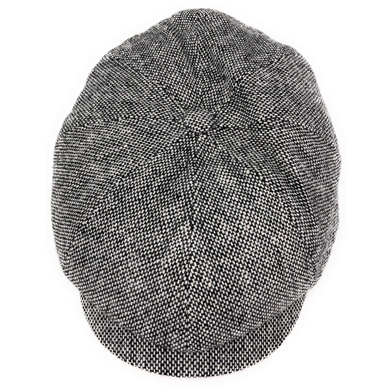 WEROR WEROR-10.1 Men's & Women's Flat Cap - grey/black
