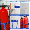 Zhichen star 2PCS Propane Tank Holder, Gas Cylinder Holder, Propane