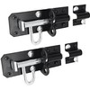 IRONTITE® 2 Pack Black Brenton Bolt Gate Bolt 100mm (4"),