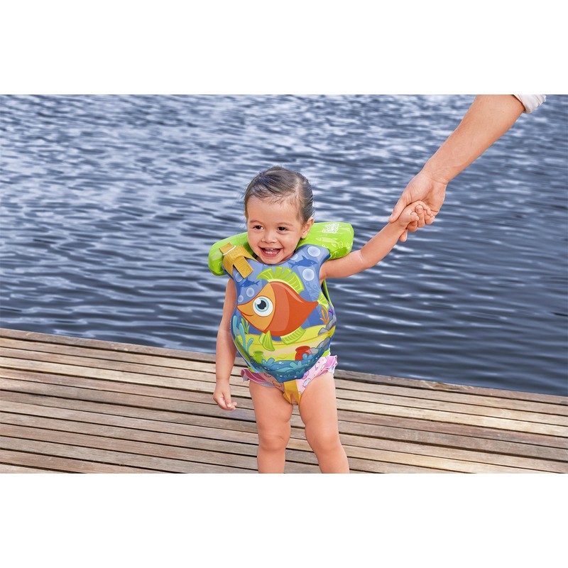 Infant Hydro Life Vest - Orange Fish
