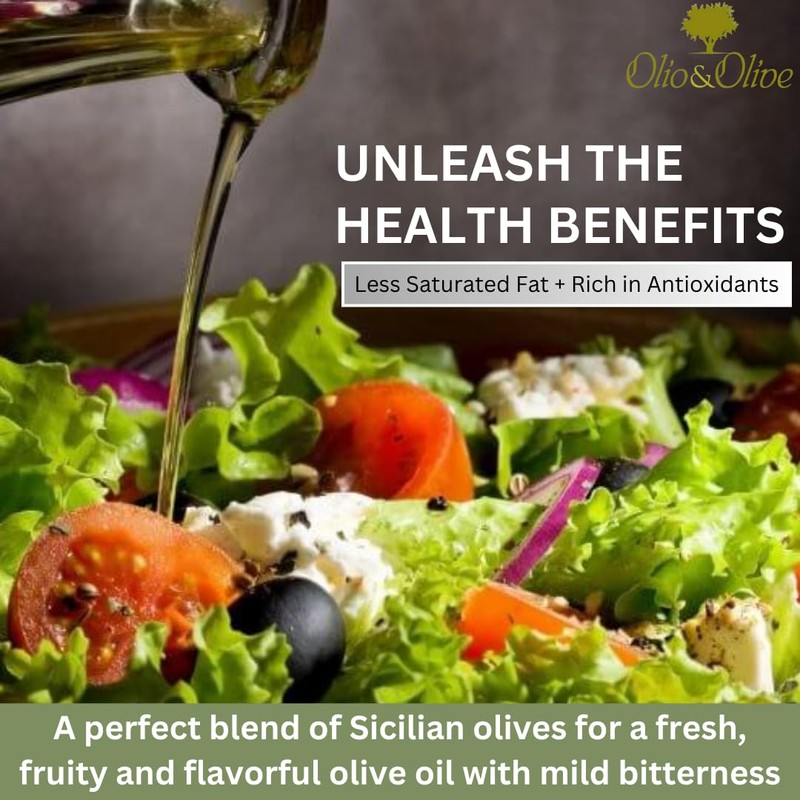 Olio&Olive Paradiso Italian First Cold Pressing Extra Virgin Olive Oil