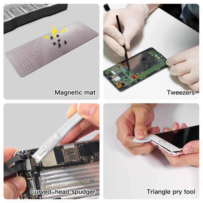 Electric Screwdriver Sets, 55 in 1 Mini Electric Screwdriver Rechargeable,