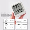 HATUSOKU Digital Thermometer and Hygrometer with Comfort Face Display, Hygrometer,