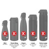 ion8 Leak-proof Replacement OneTouch 2.0 Water Bottle Lid, BPA-Free, Small,