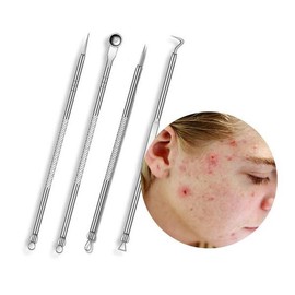 [JHMN782S_55]블랙헤드 압출 도구 블랙헤드압출기 4종세트 [HJMN782S_55] Blackhead Extraction Tool Blackhead Extractor 4-Piece Set