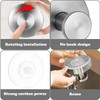 GOUKAWADA Stainless Suction Hooks for Bathroom, Vacuum Suction Hook Heavy
