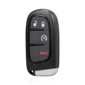 Key Fob Remote Replacement Fits for 2013 2014 2015 2016 2017 2018 Dodge Ram 1500 2500 3500 4500 Laramie Outdoorsman SLT SXT Pickup Truck Smart Car Keyless Entry Remote Control Remote Start GQ4-54T