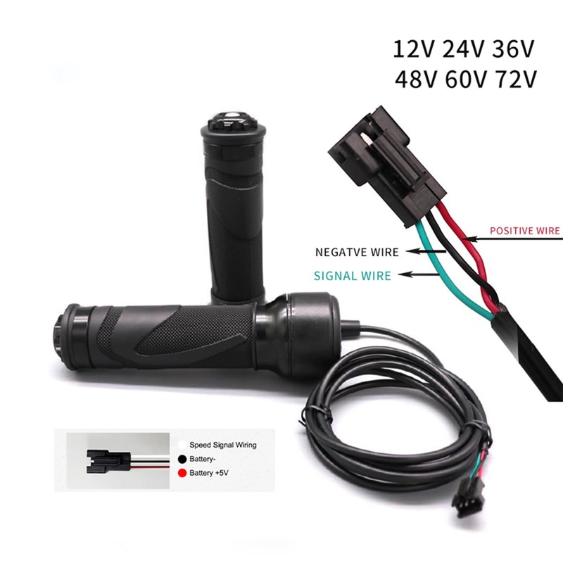 BAFANG Electric Bike Full Twist Throttle Speed Control Handle 24V