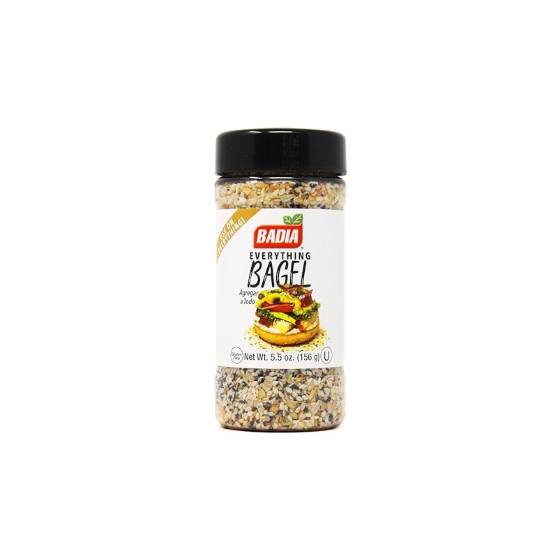 Badia Lemon Pepper Seasoning 184.3g and Badia Everything Bagel Seasoning
