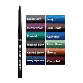 2 x Avon Glimmerstick Eyeliner Twist Up - No Need To Sharpen (Black Brown)