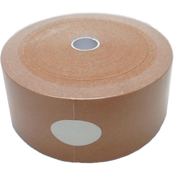 Therapist’s Choice® Extra Wide Kinesiology Tape 3"x105' Bulk Roll (Beige)