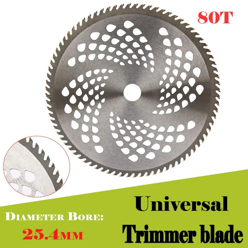 BGTOOL 10" x 80 Teeth Steel Brush Cutter, Trimmer, Weed