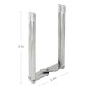 Mukkuri Drying Rack, Stainless Steel Kitchen Stand Holder for Bottles,