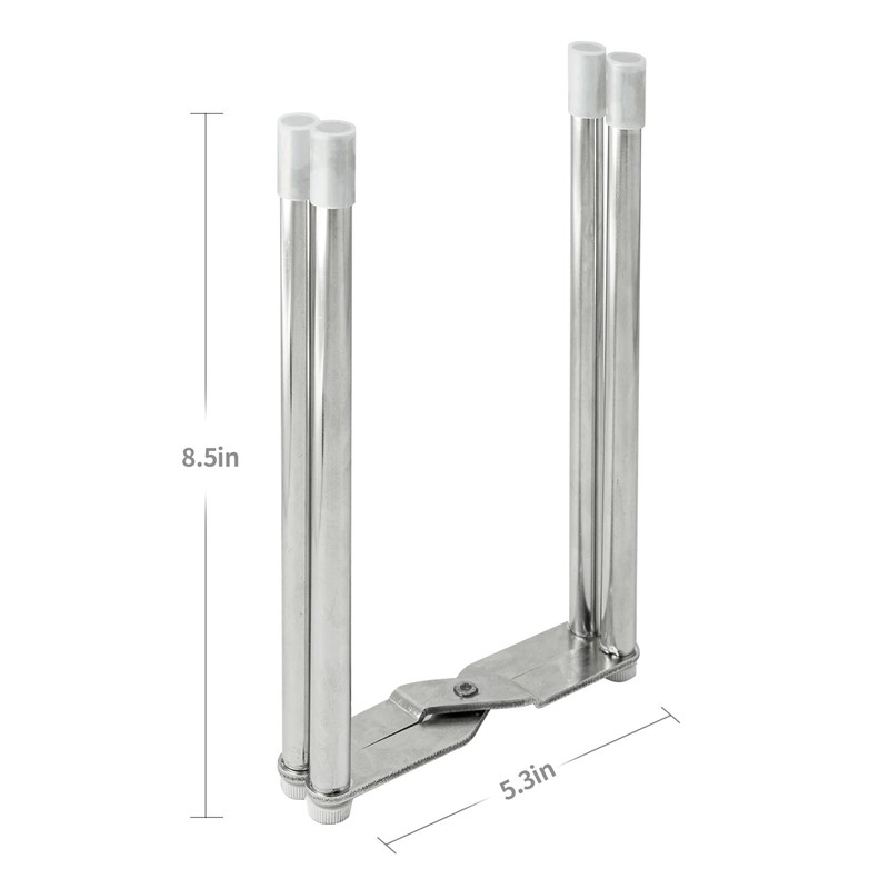 Mukkuri Drying Rack, Stainless Steel Kitchen Stand Holder for Bottles,