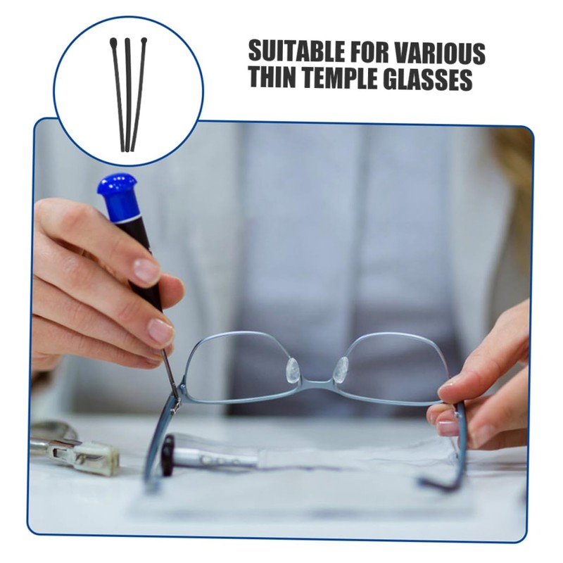 WHAMVOX Eyewear Leg 15 Pairs Replacement Temple Soft Silicon Leg