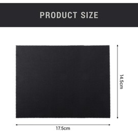 Brillenputztuch, Mikrofaserreinigungstuch, Reinigungstuch-Set mit Feuchttüchern – geeignet für Kameras, Objektive, Filter, Brillen, Bildschirme, Smartphones, Tablets – 12er Set