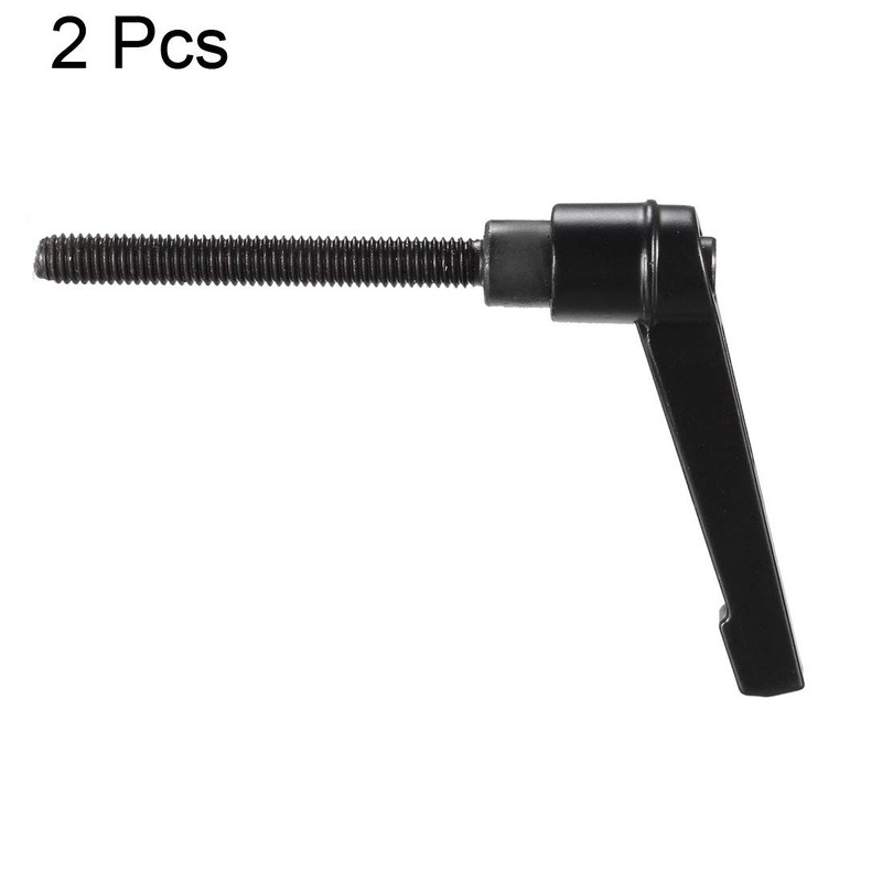 sourcing map M6 x 50mm Handle Adjustable Clamping Lever Thread