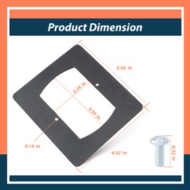Lisnhlin for Whole House Surge Protector Flush Flat Mount Kit Applies to CHSPFMKIT Compatible with Eaton Cutler Hammer CHSPF Series Electrical Panels Enclosures & Flush Kits