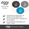 Oggi 7731V Sink Strainer, 4.5", Charcoal