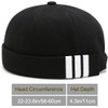 MESU Brimless Docker Cap for Men Sailor Cap Retro No