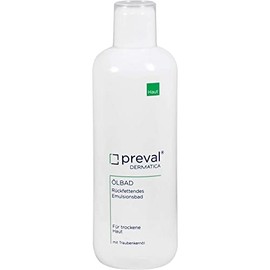 preval® Oil Bath 500 ml, Replenishing Emulsion Bath for Dry and Sensitive Skin