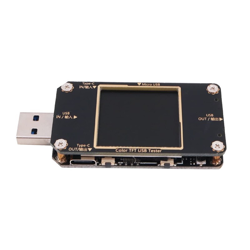 WANGCL USB Tester Voltmeter with Bluetooth USB Power Meter Digital