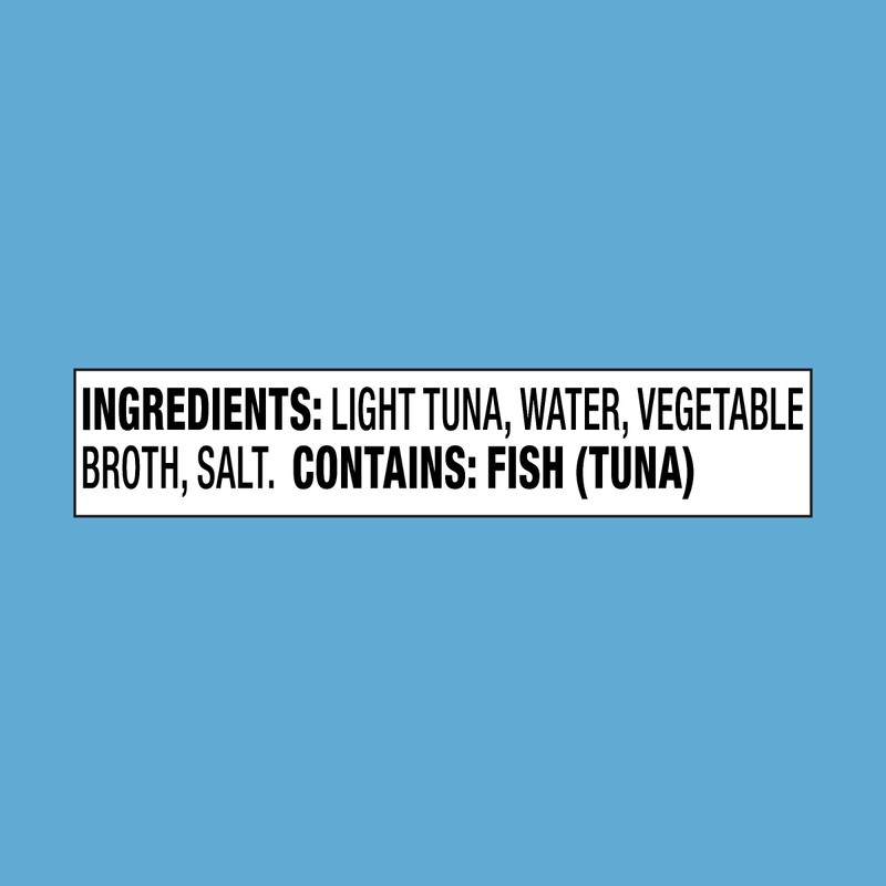 StarKist 25% Less Sodium Chunk Light Tuna in Water –