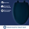 Bemis Classic Colors Slow Close Toilet Seat, Easy Clean Hinges