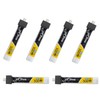 SoloGood 6pcs TATTU 300mAh 1S BT2.0 Battery 3.8V 75C Micro