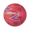 Mitre Attack Unisex Adult Football, Pink/Purple/White, 4