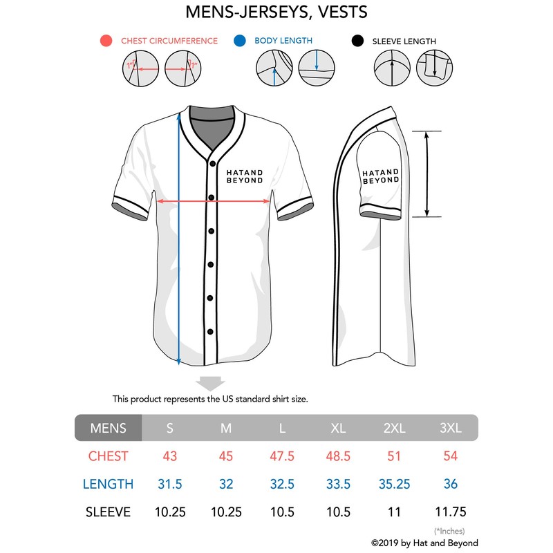 Mens Baseball Jersey Stripe Button Down Shirts Team Sports Uniforms