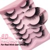 False Eyelashes Natural Look Cat Eye Lashes Wispy False Lashes