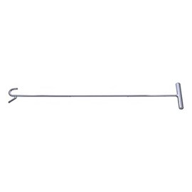 United Pacific Heavy-Duty Chrome Plated 5th Wheel Pin Puller, Solid Steel Rod w/5in Wide Handle (36" - Pack of 10)