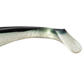 FLADEN Fishing Maxximus Predator Conrad - SOFTY PREY - 22.5cm / 110g Quality Imitation Soft Bait Lure (Black/Olive Green) [20-01255-02]