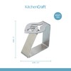 Kitchen Craft, Stainless Steel Tablecloth Weight Clips, Table Cover Clamps,