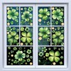 AOWDIAO 10 Sheets Shamrock Window Clings St. Patrick's Day Decorations