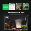 VIVOSUN 1-Pack LCD Digital Aquarium Thermometer Fish Tank Water Terrarium
