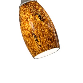 Mini Glass Pendant Lights for Kitchen Island1Pack Hand Blown Art Glass Pendant Light Shade with Brushed Nickel Finish Black and Yellow Swirl Glass Lamp Shade for Kitchen Over Sink Dining Room