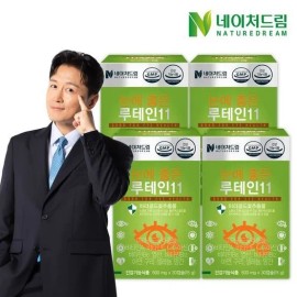 Nature Dream [Half Club] Lutein 11 x 4 boxes, 750mg x 30 tablets, good for the eyes / [하프클럽]눈에 좋은 750mg x 30정 루테인11 x 4박스